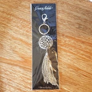 Grace Adele purse accessory clip-on - tendril